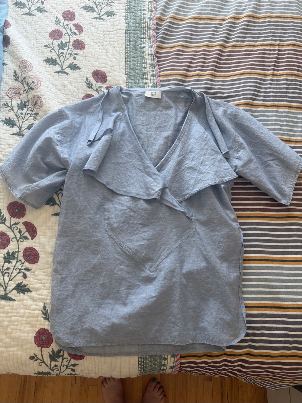 Maryam Nassir Zadeh Blouse Sz 8